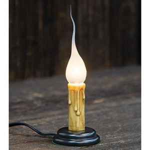 Primitive 3" Electric Window Candle Silicone Bulb - CWI