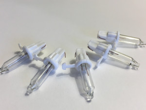 Clear 2.5V Mini Bulbs- 200 Pack WHITE HUSKS