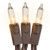 50 Mini Incandescent Clear Lights on Brown Cord - WHD Floral