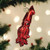 Old World Red Squid Ornament