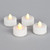 Tealights - White 4 Pack, Timer