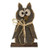 Owl, Wooden Rustic on Base