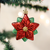 Old World Christmas Poinsettia Star - 22028