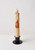 Single Pumpkin LED Battery Taper Candle with Timer