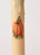 Single Pumpkin LED Battery Taper Candle with Timer