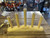 Ivory Plastic Window Candle - Five Light Candolier