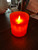Orange 3x4 Pillar - Moving Flame Candle - WHD Floral
