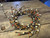 Orange, Mustard & Cream Pip Berry Candle Ring 5"