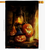 Pumpkins & Lantern House Flag - Two Group Flag Co.