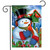 Snowman and Cardinals Garden Flag - Briarwood