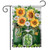 Irish Mason Jars Garden Flag - St. Patrick's