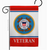 US Coast Guard Veteran Garden Flag - Two Group Flag Co.
