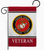 Marine Corps Veteran Garden Flag - Two Group Flag Co.