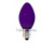 C7 Ceramic Purple Incandescent Bulbs - 25 Pack