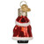 Old World Gumdrops Mini Santa Ornament