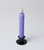 Purple 7" Battery Taper Candle