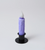 Purple 4" Battery Taper Candle