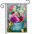 Floral Basket Spring Garden Flag - Briarwood