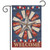 Primitive American Barnstar Patriotic Garden Flag
