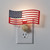 American Flag Night Light With Bulb - CTW Home Collection