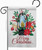 Christmas Lantern Poinsettia Garden Flag - Two Group Flag Co.