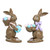 Standing Faux Chocolate Bunny & Eggs (Price for 1) - Hanna's