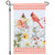 Cardinals Red Check Garden Flag - Primitives by Kathy