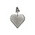 Metal Heart Garden Flag Weight
