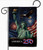 America 250 Statue of Liberty Eagle Garden Flag - Two Group Flag Co.