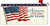 America 250 Flag and Stars Large Mailbox Cover- Custom Decor