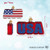 Old World Red & Blue USA Ornament