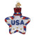 Old World USA Star with Hat Ornament