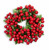Red Berry Candle Ring 3"