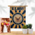Navy Burst Background Garden Flag - Two Group Flag Co.