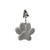 Metal Paw Print Garden Flag Weight