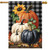 Fall Checkered Pumpkins House Flag - Briarwood Lane