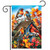 Fall Birds at Birdhouse Garden Flag - Briarwood