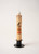 Crow in the Pumpkin Patch LED Battery Taper Candle with Timer