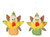 Thanksgiving Plaid Turkey Ornament -Price for 1 - Hanna's