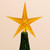 Ceramic Tree  Large Gold Star - 2 Pack
