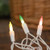 35 Incandescent Pastel / Pearlized Easter Lights on White Cord