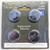 Lithium Coin Battery CR2450, 4 pack