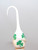 St Patrick's Day White Bulb W/Green Shamrocks - Vickie Jean's