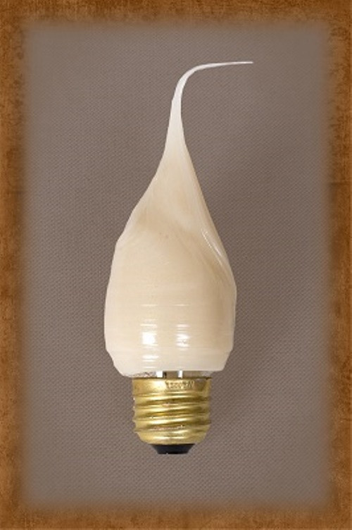 Warm Silicone Bulb, Flickering, Medium Base - Vickie Jean's