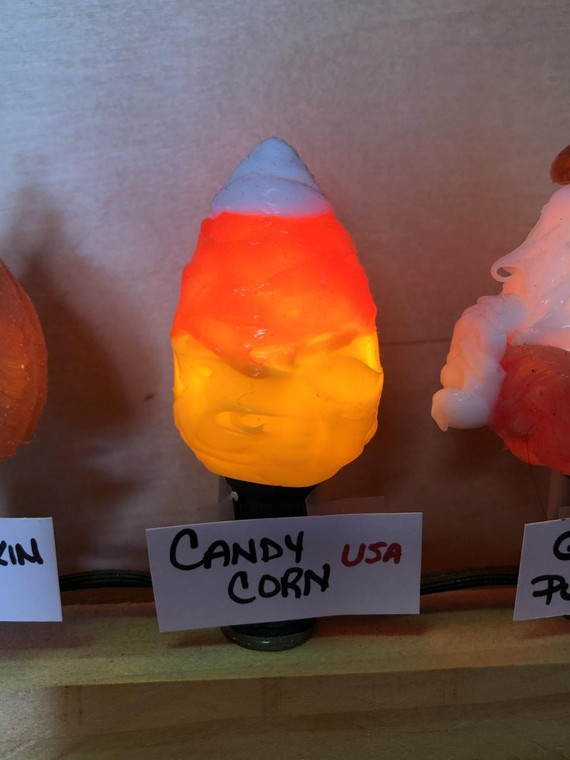 Candy Corn Silicone Bulb - Vickie Jean's