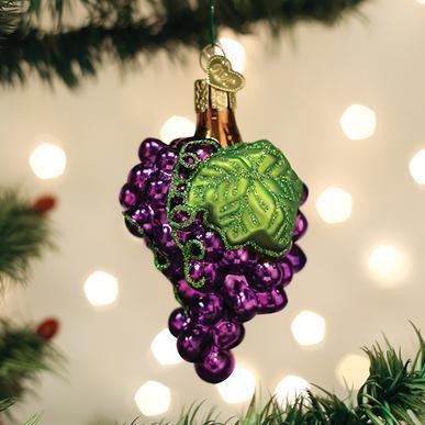 Old World Grapes Ornament