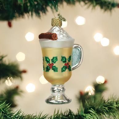 Old World Eggnog Ornament