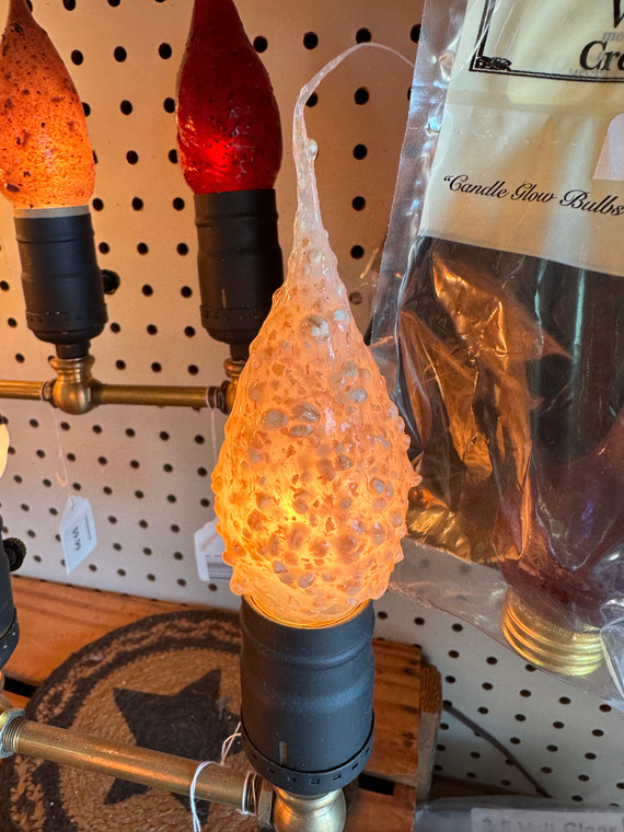 Cappuccino Silicone Bulb, Non-Flickering, Medium Base