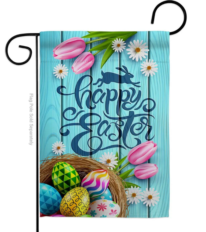 Daisy Egg Basket Garden Flag - Two Group Flag Co.