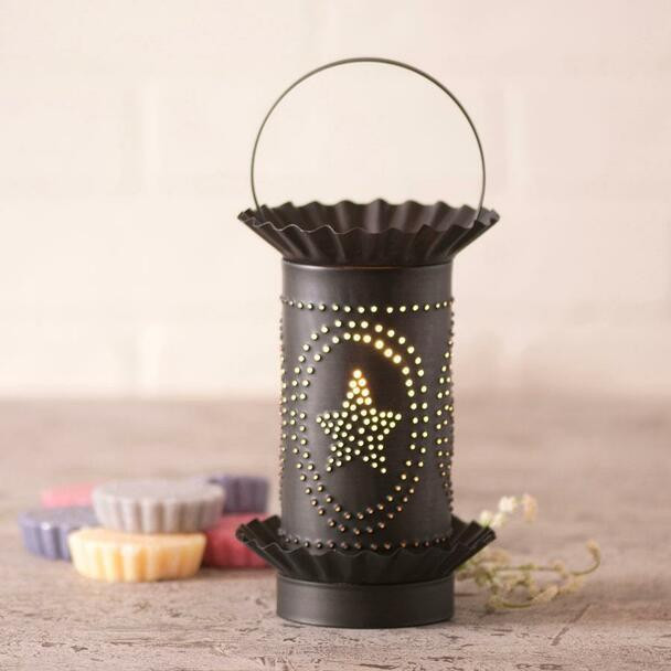 Mini Tartwarmer Oval Star - Kettle Black - USA Made